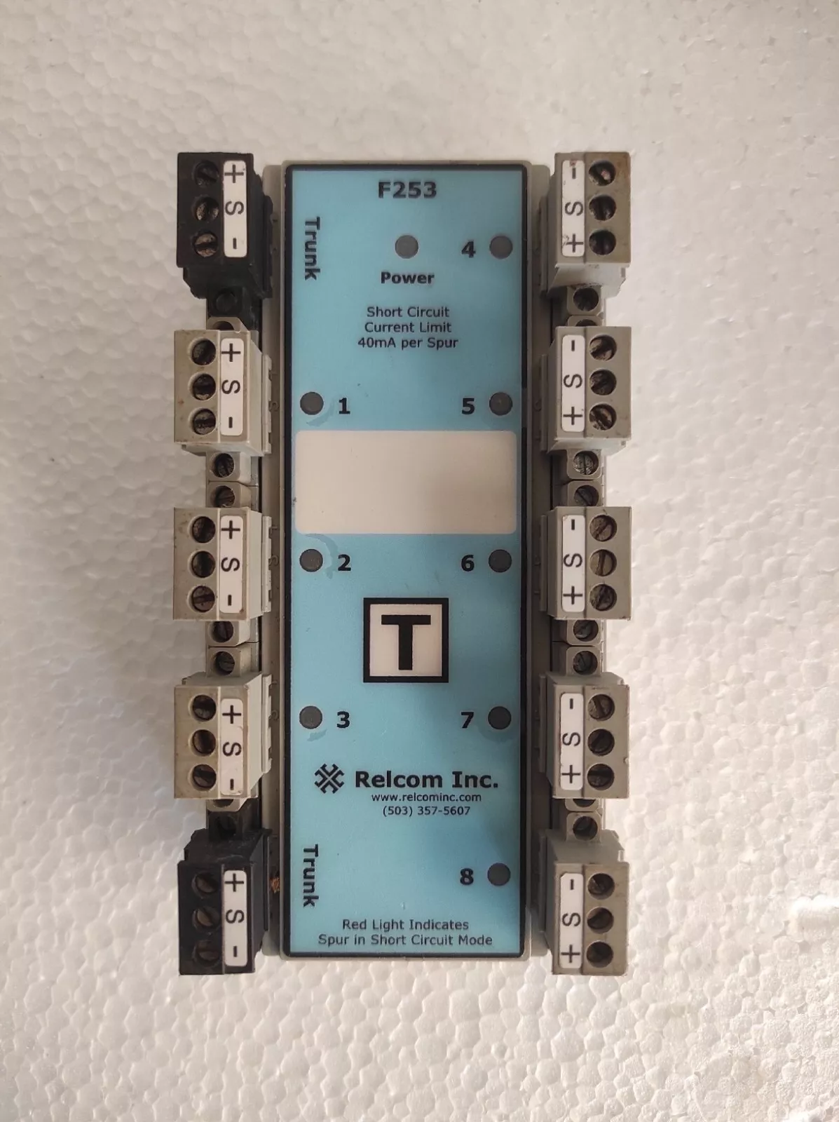 Relcom f253 / F253 Fieldbus Megablocks